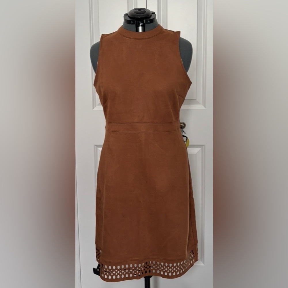 Ann Taylor stretch Ultrasuede Dress